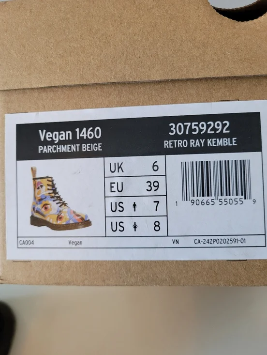 Dr Martens Retro Ray Kemble Lace Up Boots, BNIB, Size 89 - Picture 11 of 12